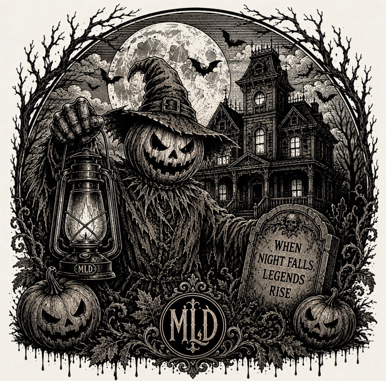 Nightfall Legends Horror Design