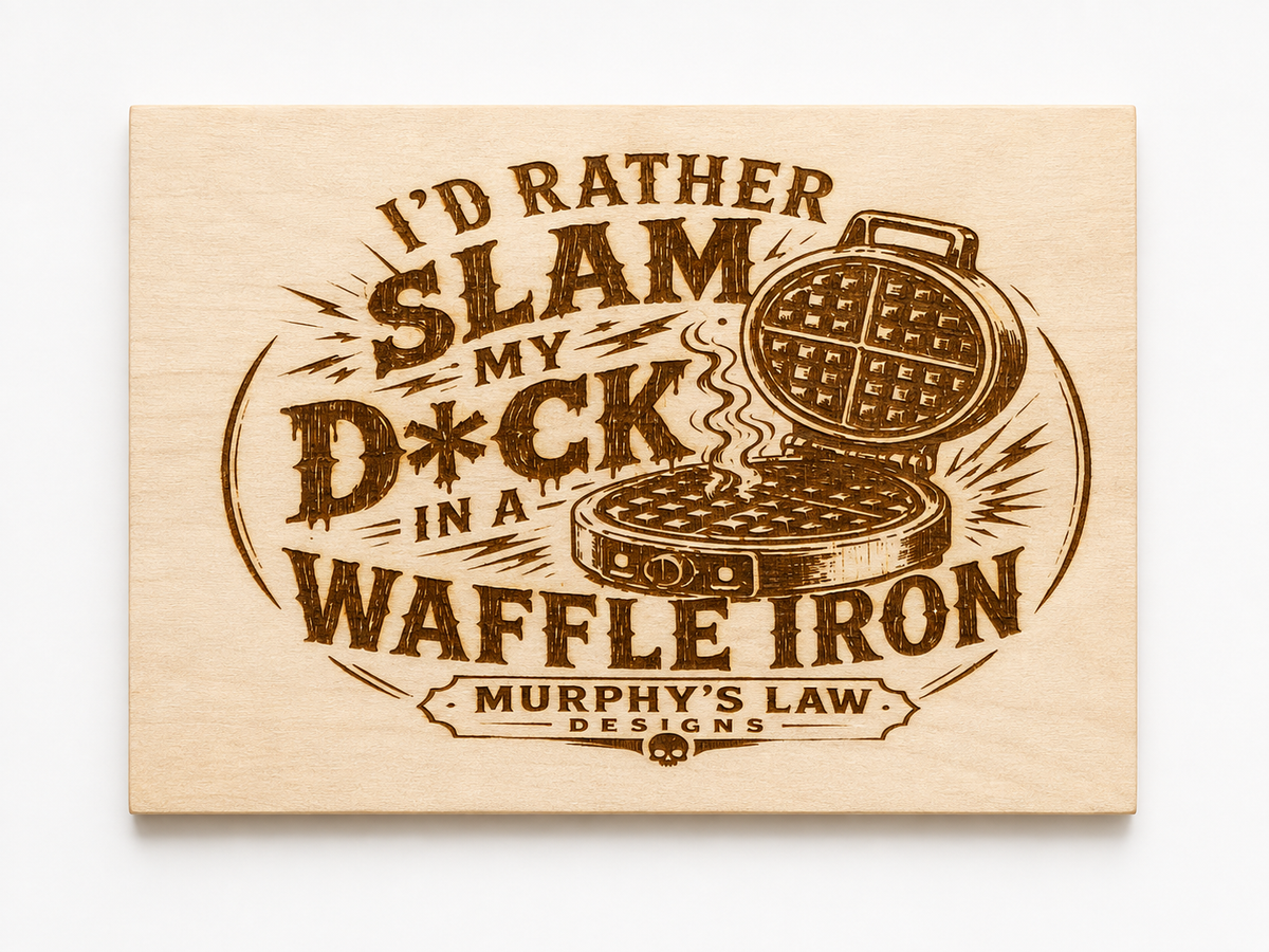 Waffle Iron Warning